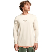 Mens Solar Flare Loose Fit Long Sleeve Rash Vest
